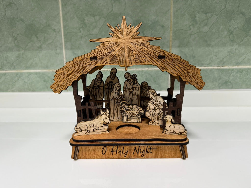Elegant Nativity Piece