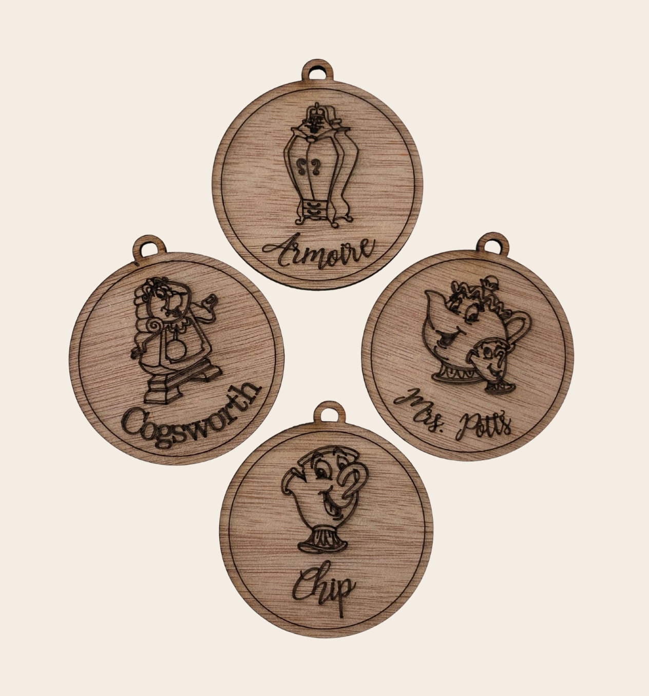 Character Magnets, Mirror Hangers, Keychains