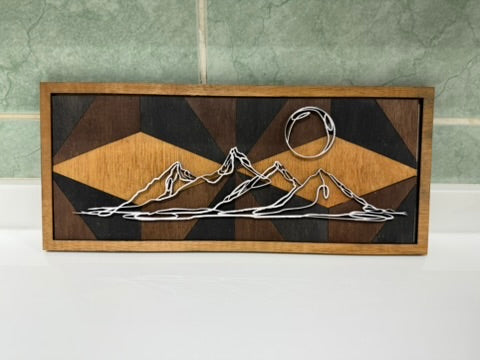 Peaceful Mountain Art