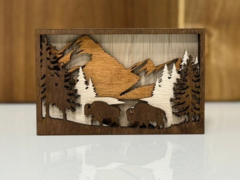 Scenic Layered Landscape