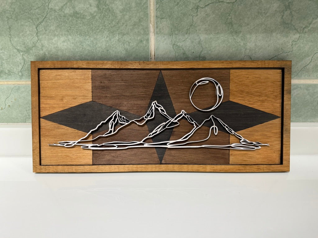 Peaceful Mountain Art