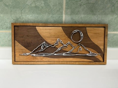 Peaceful Mountain Art