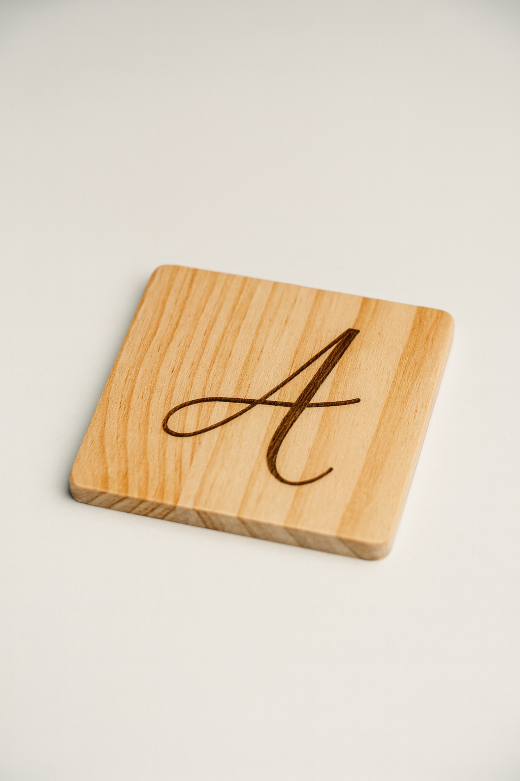 Monogrammed Coaster