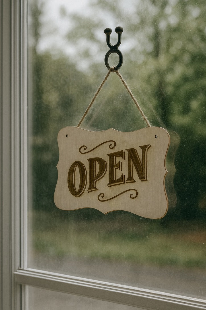 Open/Closed Door Sign