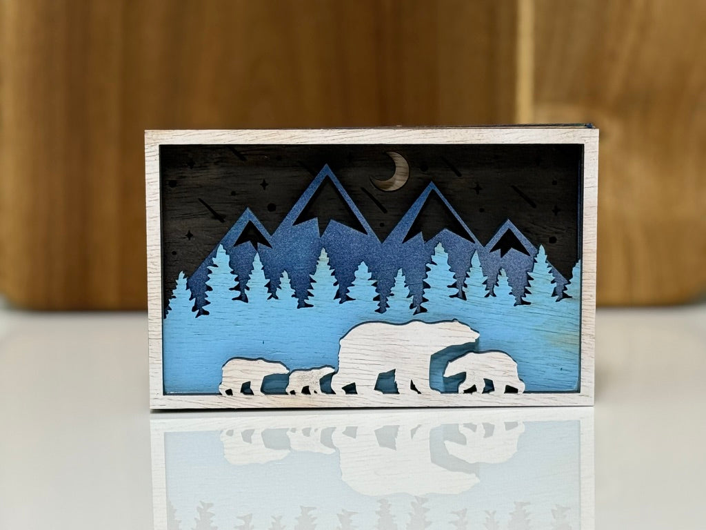 Scenic Layered Landscape