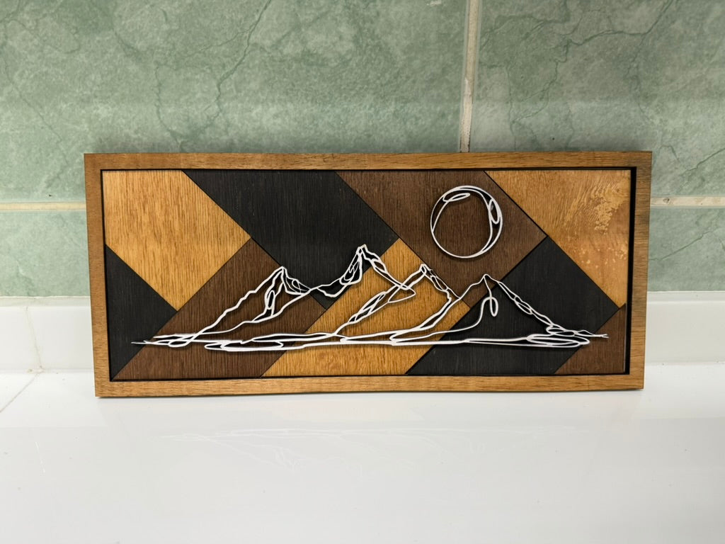 Peaceful Mountain Art