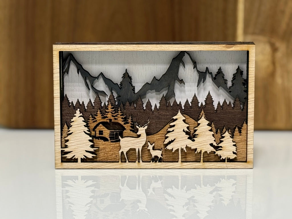 Scenic Layered Landscape