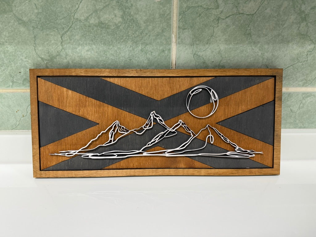 Peaceful Mountain Art