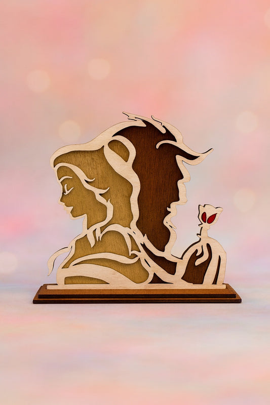 Belle & Beast Silhouette