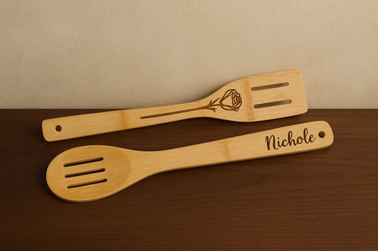 Engraved Kitchen Utensils