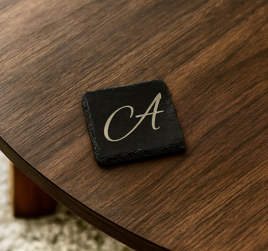 Monogrammed Coaster