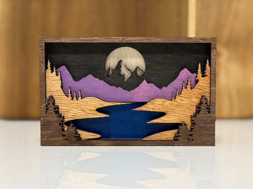 Scenic Layered Landscape