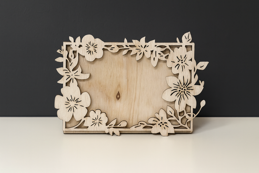 Floral Picture Frame